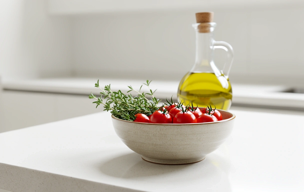 Ingredienti freschi e biologici